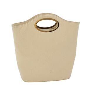 GUCCI Hand Bag Leather Beige 000 1553 000 1553